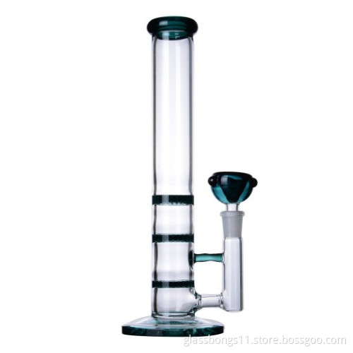 10 Inches Tall Glass Water Bongs with Triple Honeycombs